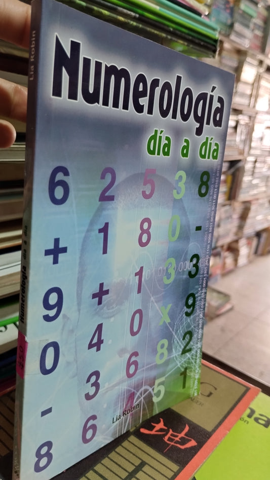 NUMEROLOGIA DIA A DIA POR LIA ROBIN LIBRO USADO ESOTERISMO ALDAMA