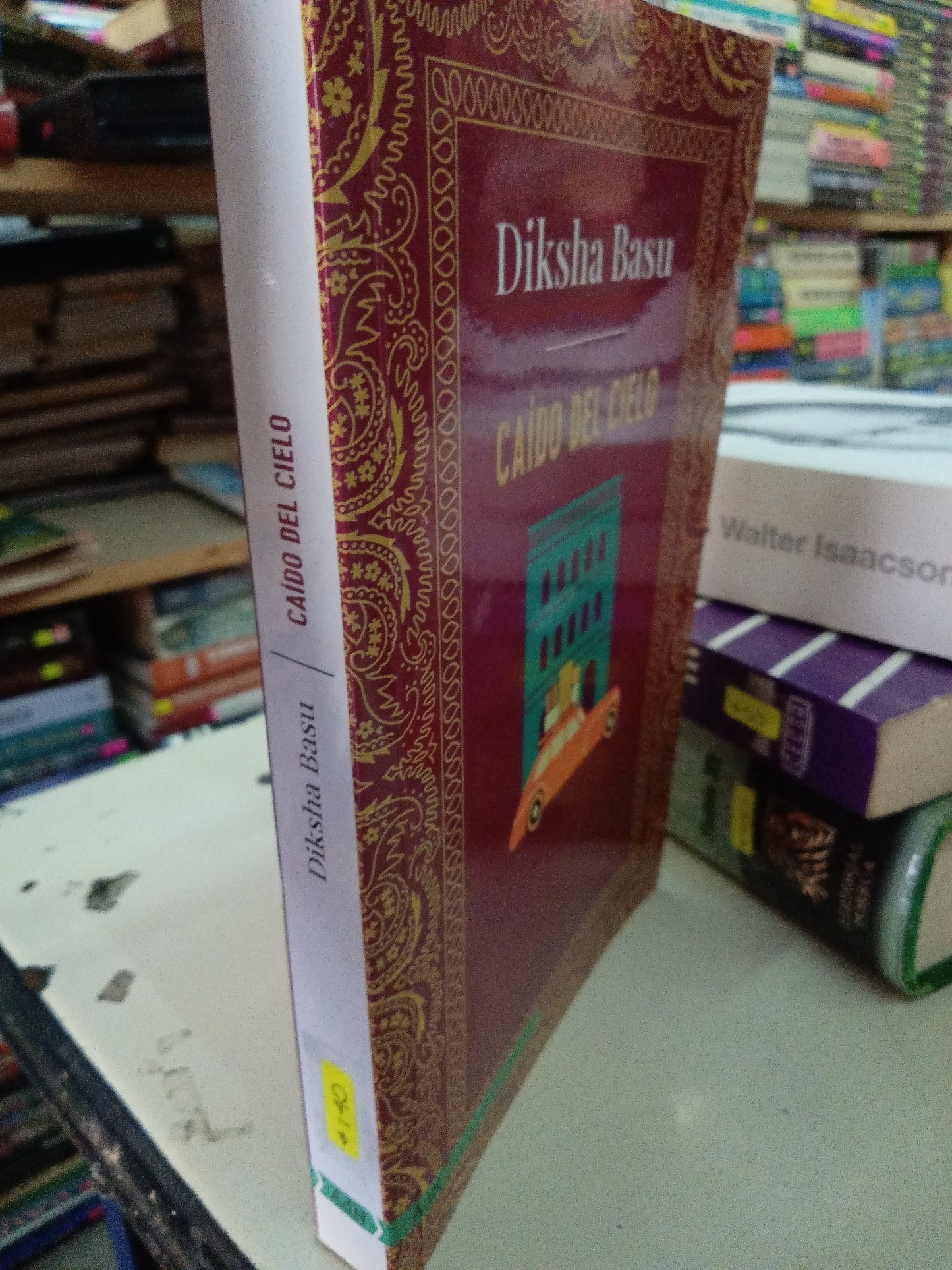 CAIDO DEL CIELO POR DIKSHA BASU USADO NOVELA LITERARIO 207