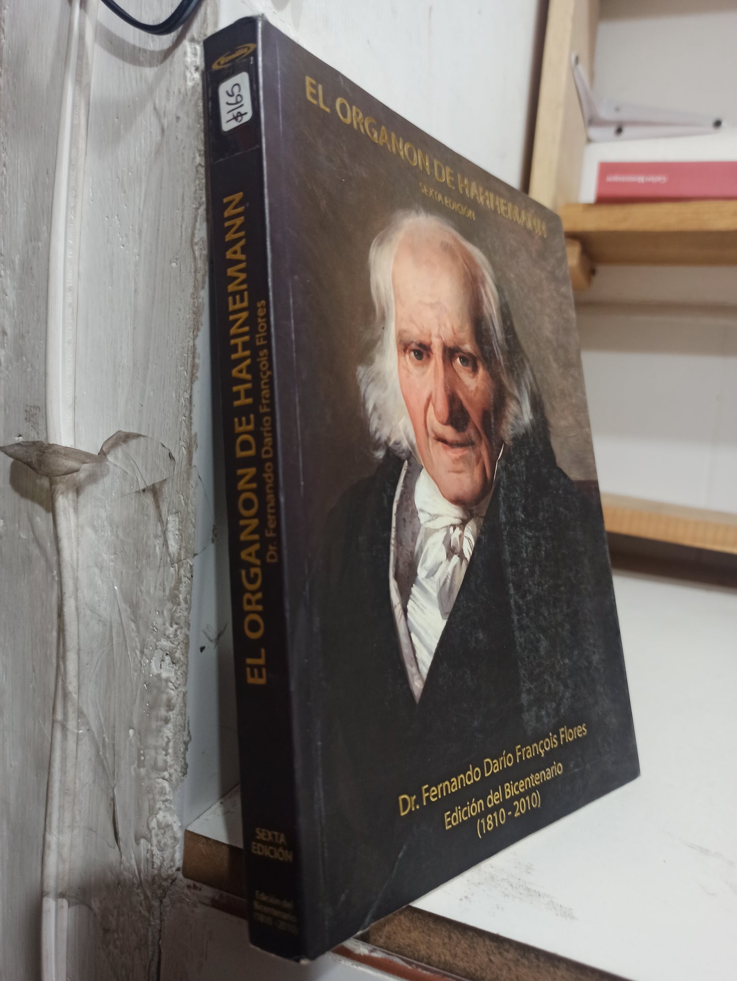 EL ORGANON DE HAHNEMANN POR FERNANDO DARIO FRANCOIS FLORES USADO SALUD JUÁREZ