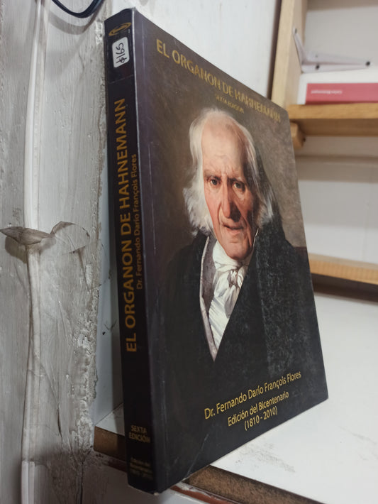 EL ORGANON DE HAHNEMANN POR FERNANDO DARIO FRANCOIS FLORES USADO SALUD JUÁREZ
