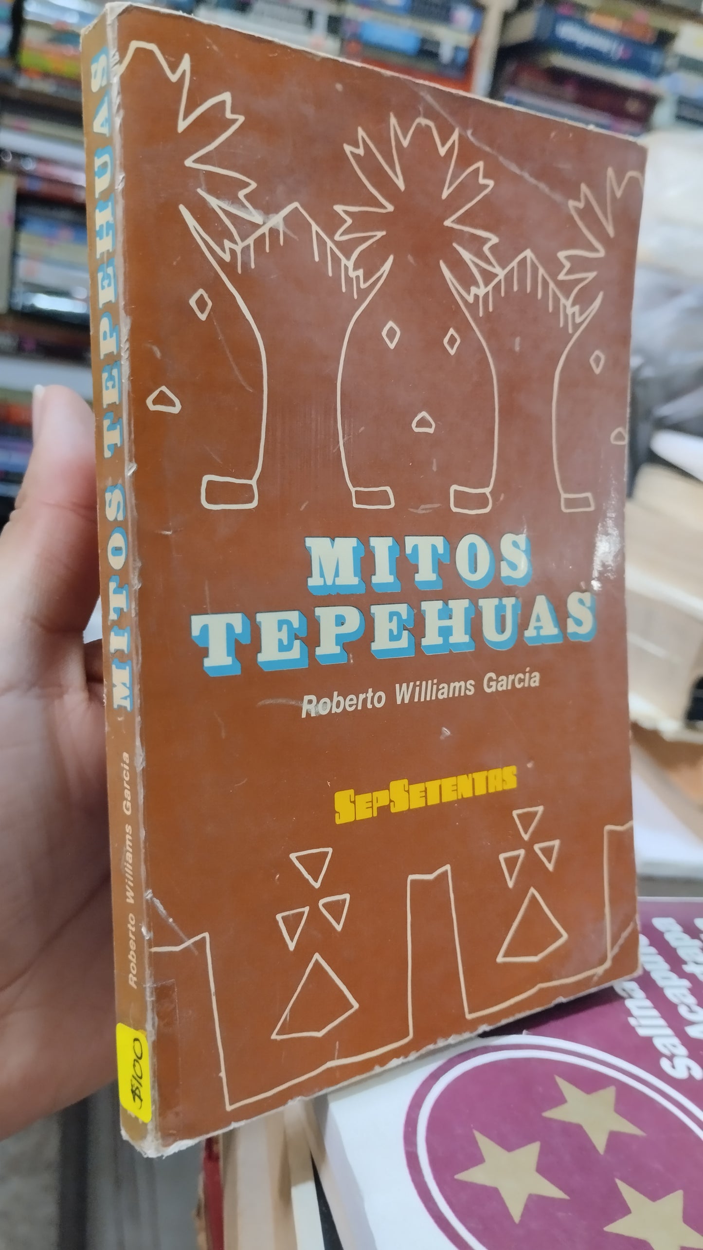 MITOS TEPEHUAS POR ROBERTO WILLIAMS GARCIA LIBRO USADO ANTIGUO ALDAMA