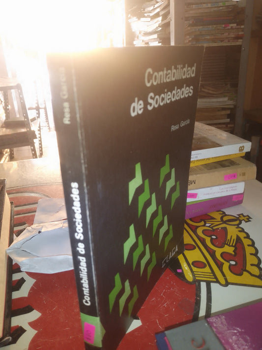 CONTABILIDAD DE SOCIEDADES POR RESA GARCÍA USADO ADMINISTRACIÓN LITERARIO 207