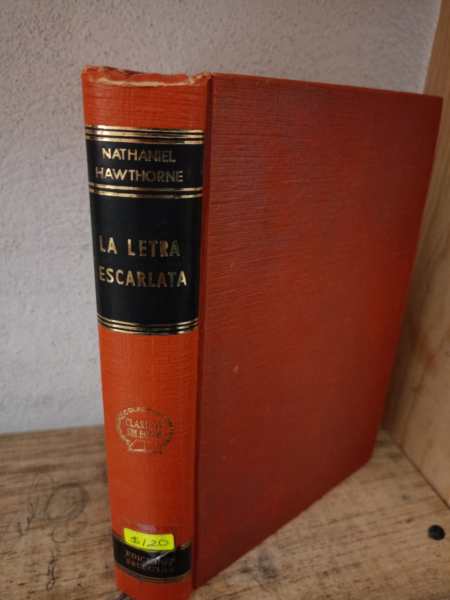 LA LETRA ESCARLATA POR NATHANIEL HAWTHORNE USADO NOVELA LITERARIO 305