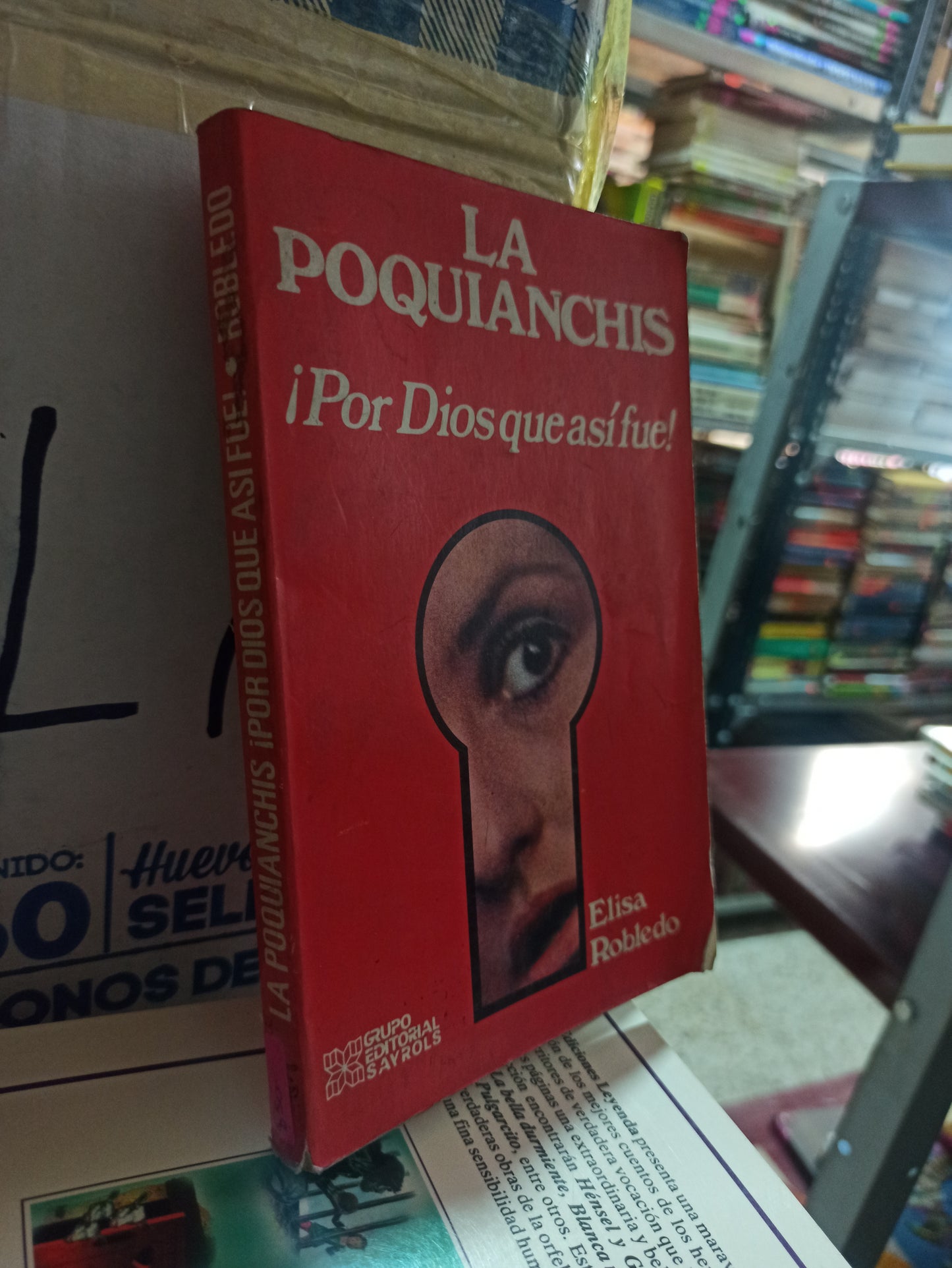 LA PAQUIANCHIS POR ELISA ROBLEDO USADO NOVELAS ALDAMA