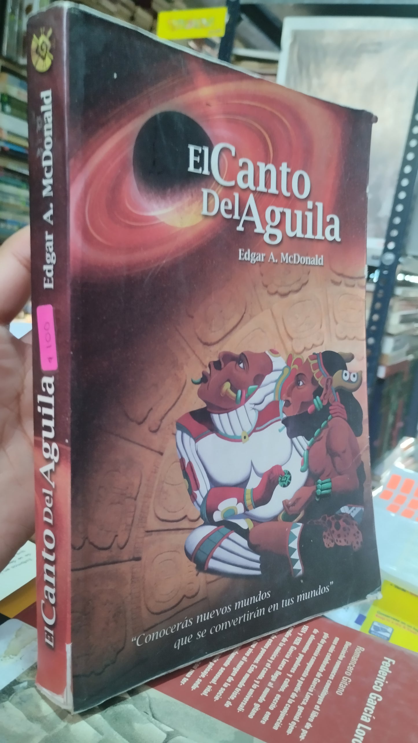 EL CANTO DEL AGUILA POR EDGAR A MCDONALD LIBRO USADO NOVELAS ALDAMA