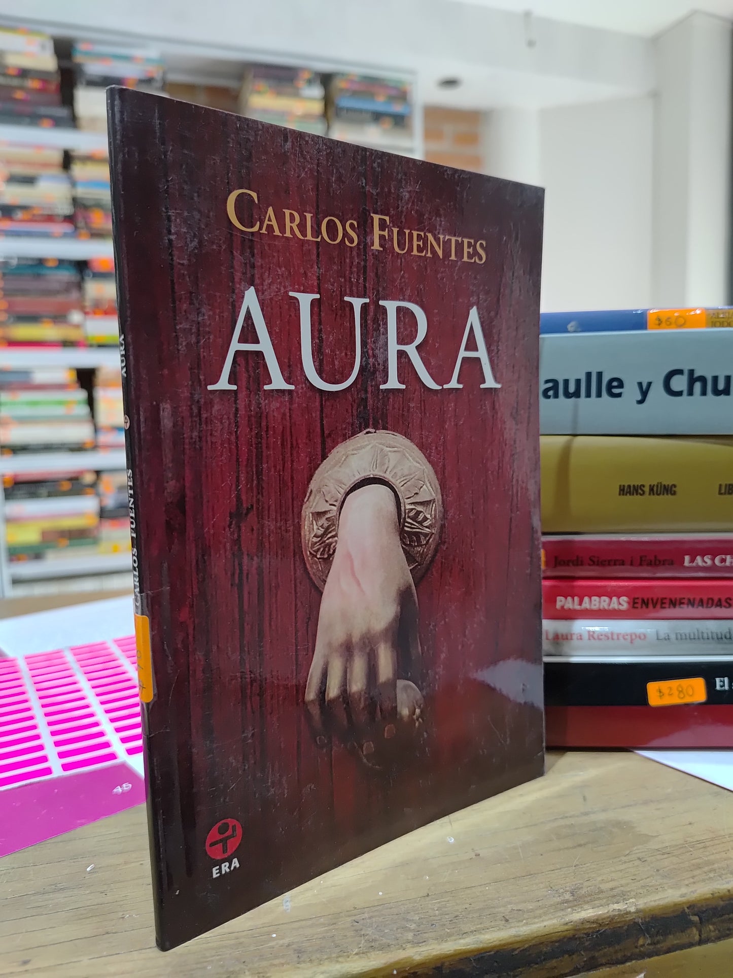 AURA POR CARLOS FUENTES USADO NOVELAS JUAREZ 515