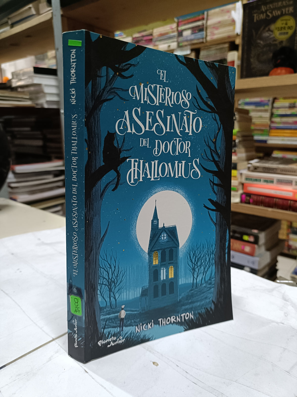 EL MISTERIOSO ASESINATO DEL DOCTOR THALLOMIUS POR NICKI THORNTON USADO NOVELA LITERARIO 207