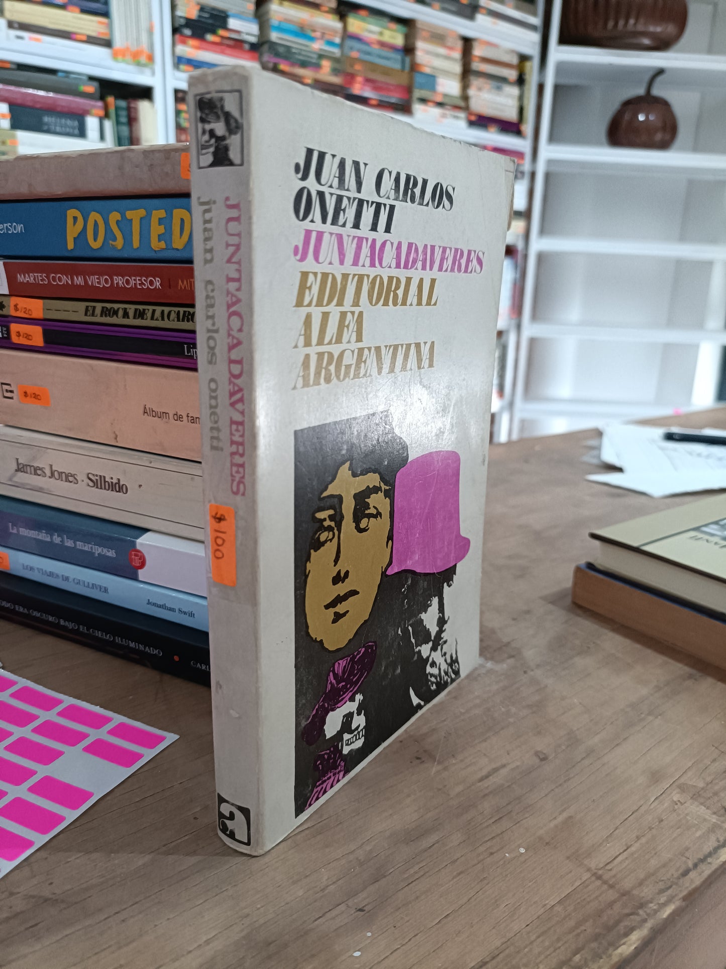 JUNTACADAVERES POR JUAN CARLOS ONETTI USADO NOVELA JUAREZ 515