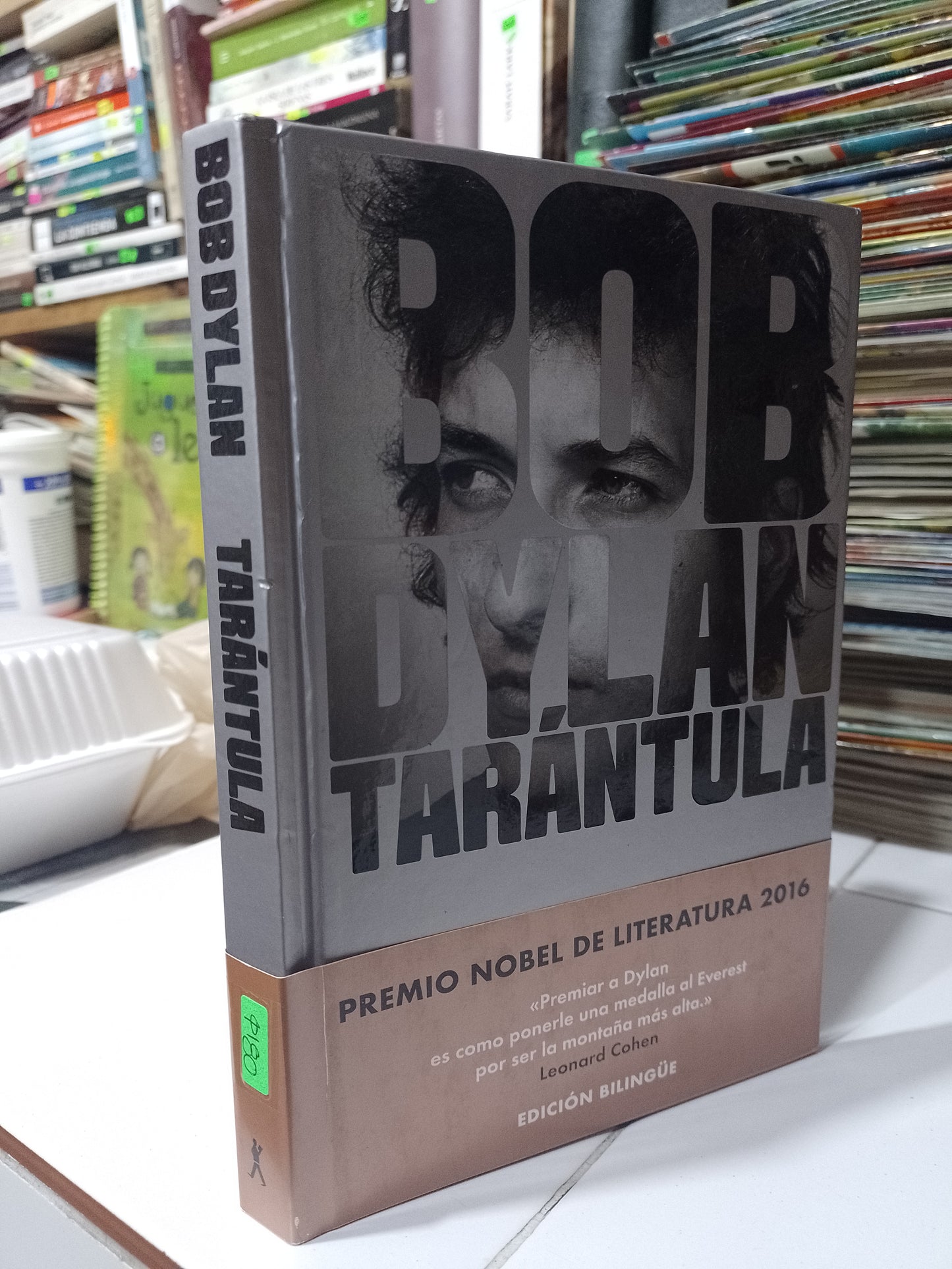 BOB DYLAN TARANTULA POR ROBERT ALLEN ZIMMERMAN USADO NOVELA JUAREZ 507