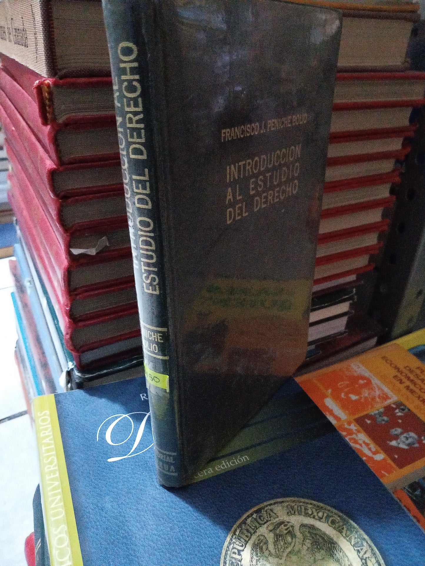 INTRODUCCIÓN AL ESTUDIO DEL DERECHO POR FRANCISCO J PENICHE BOLIO USADO DERECHO JUÁREZ