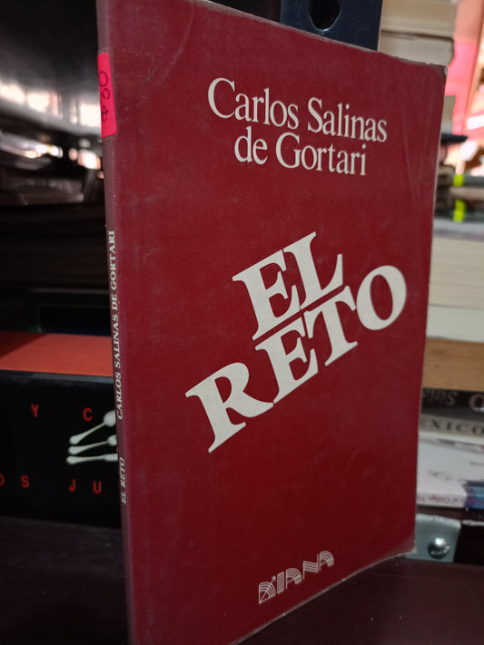EL RETO POR CARLOS SALINAS DE GORTARI USADO POLITICA LITERARIO 305