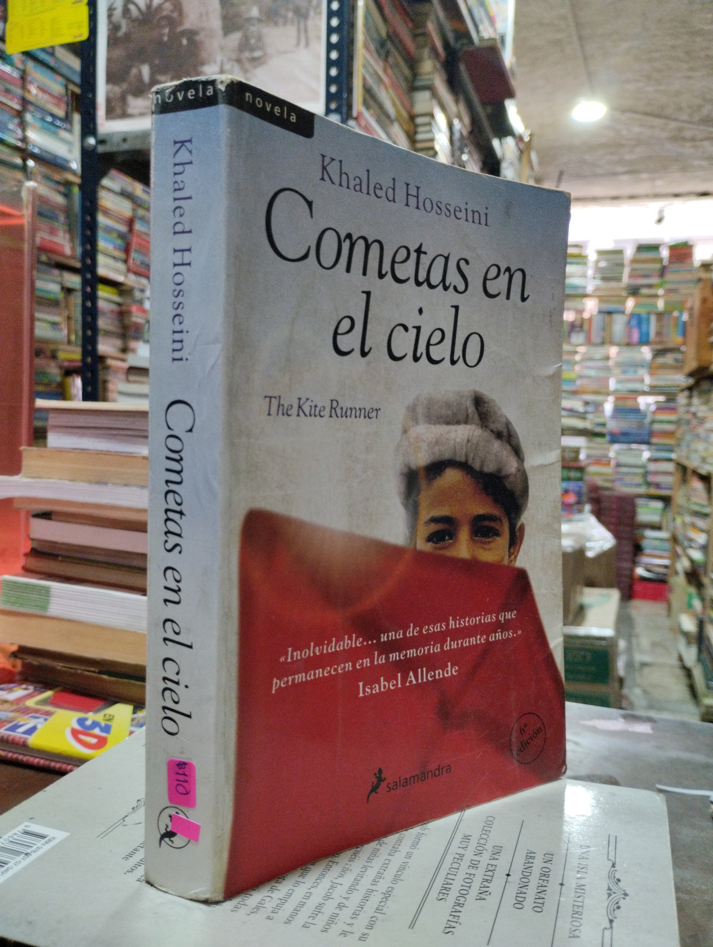 COMETAS EN EL CIELO POR KHALED HOSSEINI USADO NOVELAS ALDAMA