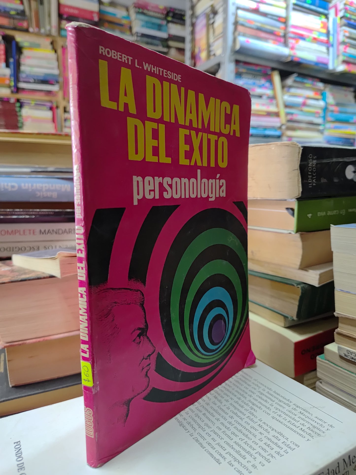 LA DINAMICA DEL EXITO PERSONOLOGIA POR ROBERT L. WHITSIDE USADO PSICOLOGIA JUAREZ 507