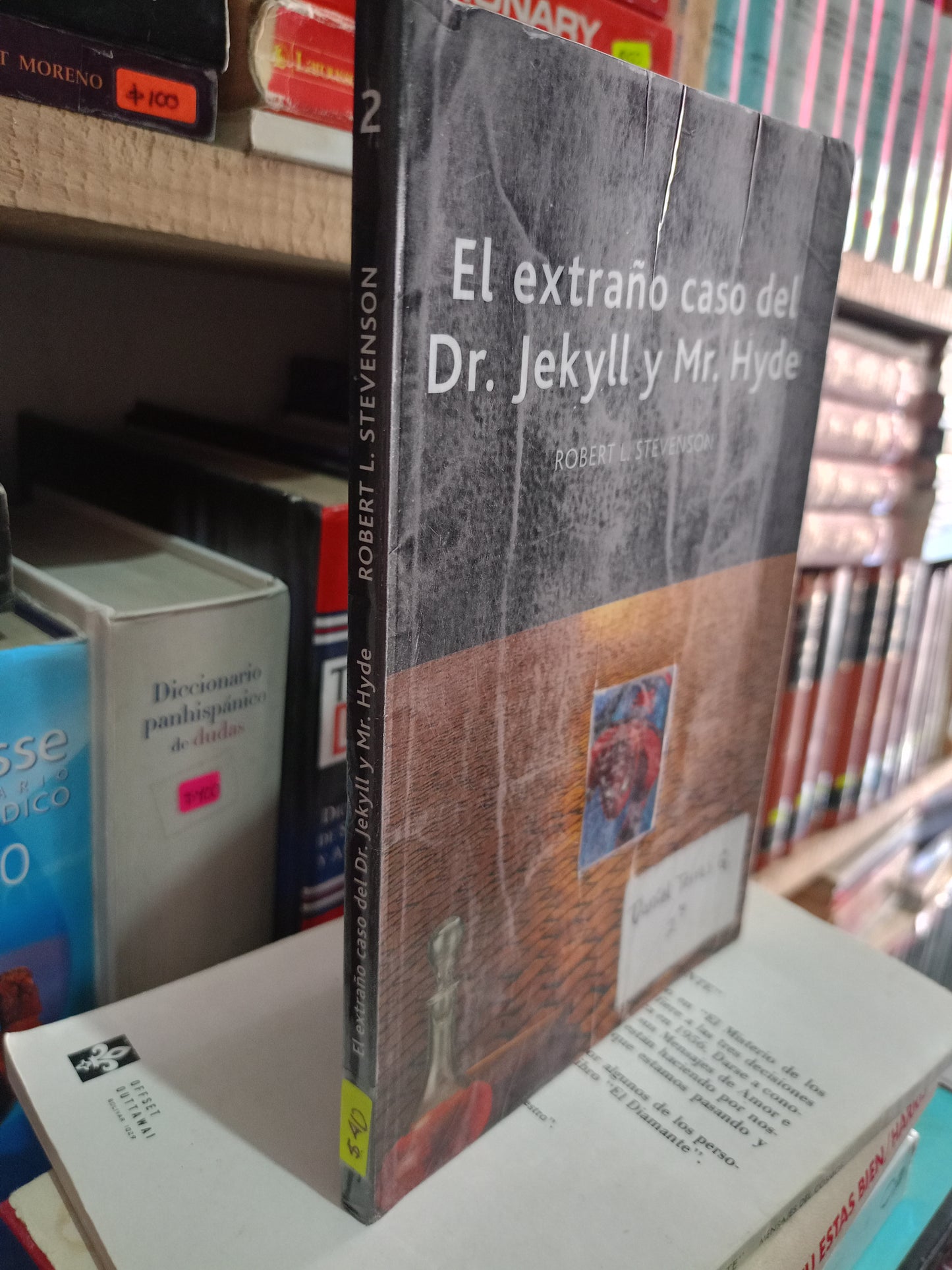 EL EXTRAÑO CASO DEL DR JEKYLL Y MR HYDE POR ROBERT L STEVENSON USADO NOVELA LITERARIO 305