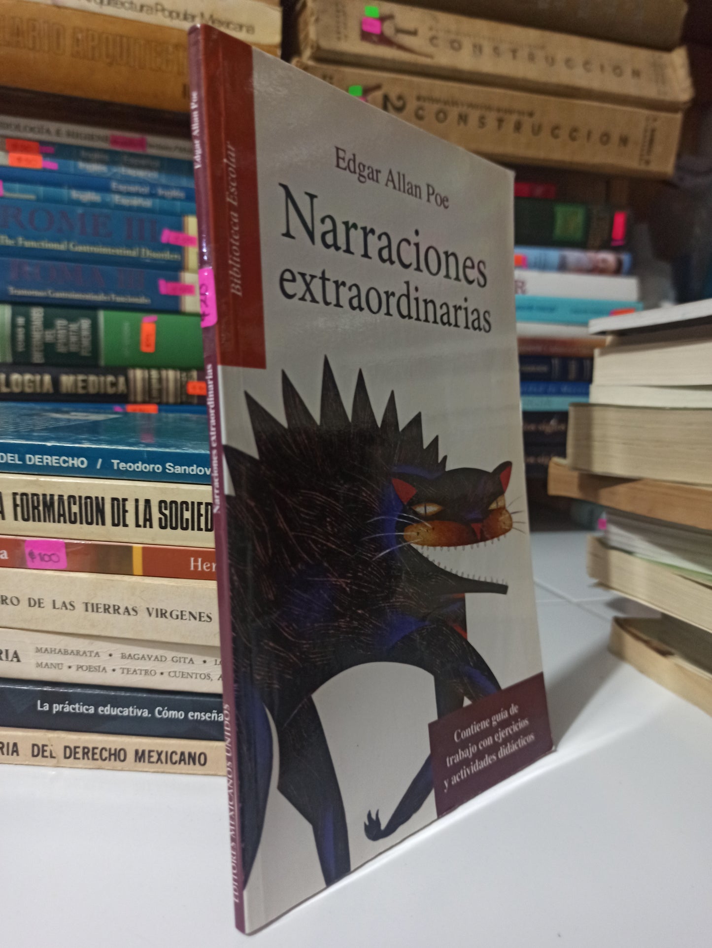 NARRACIONES EXTRAORDINARIAS POR EDGAR ALLAN POE USADO NOVELAS JUÁREZ