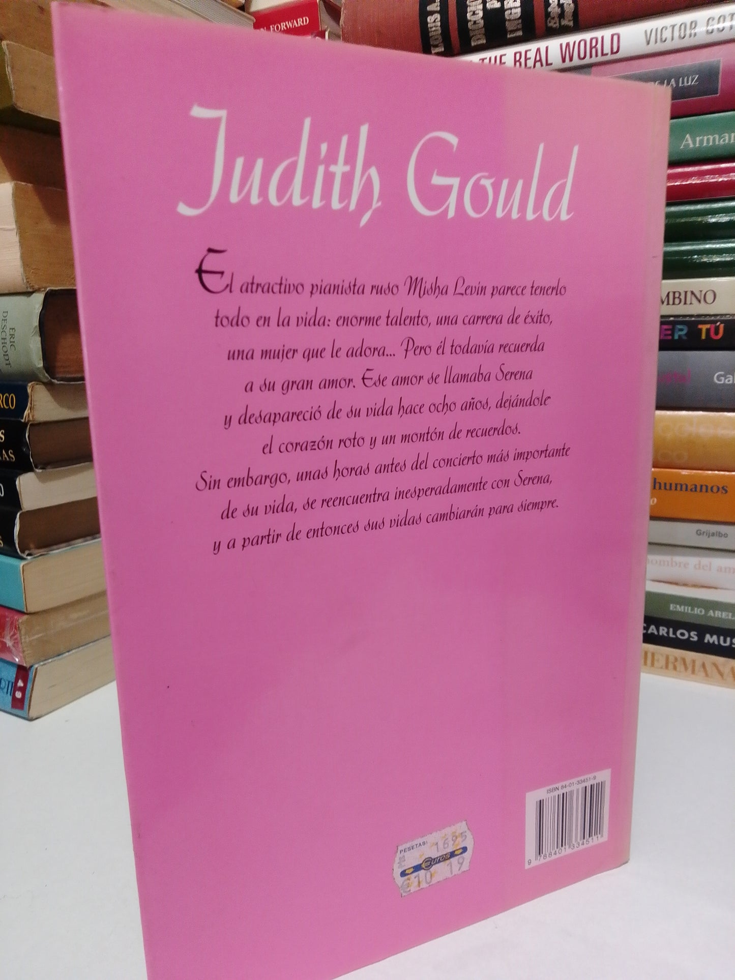 RAPSODIA DE AMOR POR JUDITH GOULD USADO NOVELA JUÁREZ