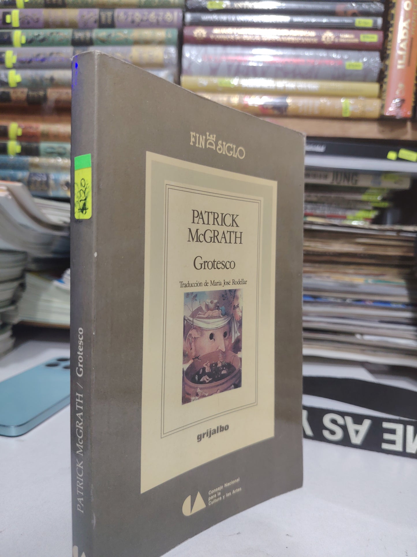 GROTESCO POR PATRICK MCGRATH TRADUCCION DE MARIA JOE RODELLAR USADO NOVELA  JUAREZ