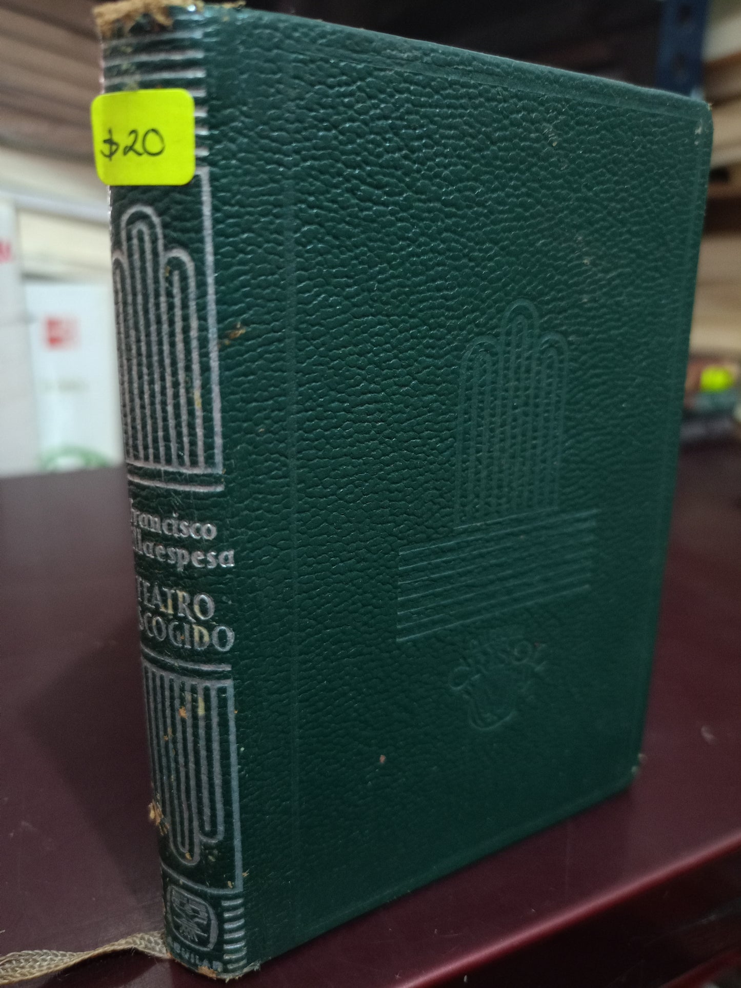 TEATRO ESCOGIDO POR FRANCISCO VILLAESPESA USADO NIVELA LITERARIO 305