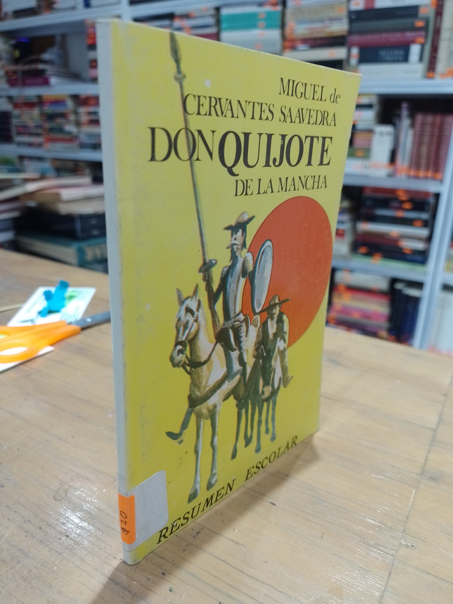 DON QUIJOTE DE LA MANCHA POR MIGUEL DE CERVANTES SAAVEDRA USADO NOVELA JUAREZ 515