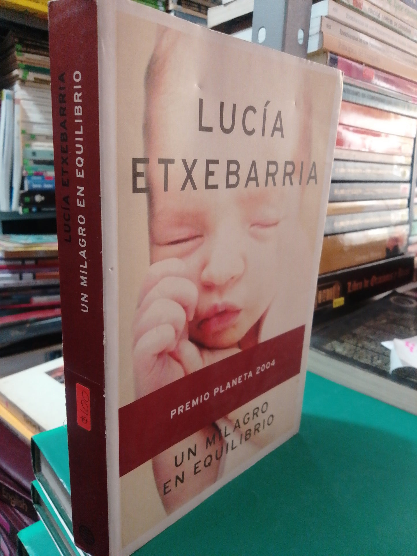 UN MILAGRO EN EQUILIBRIO POR LUCIA ETXEBARRIA USADO NOVELA JUAREZ