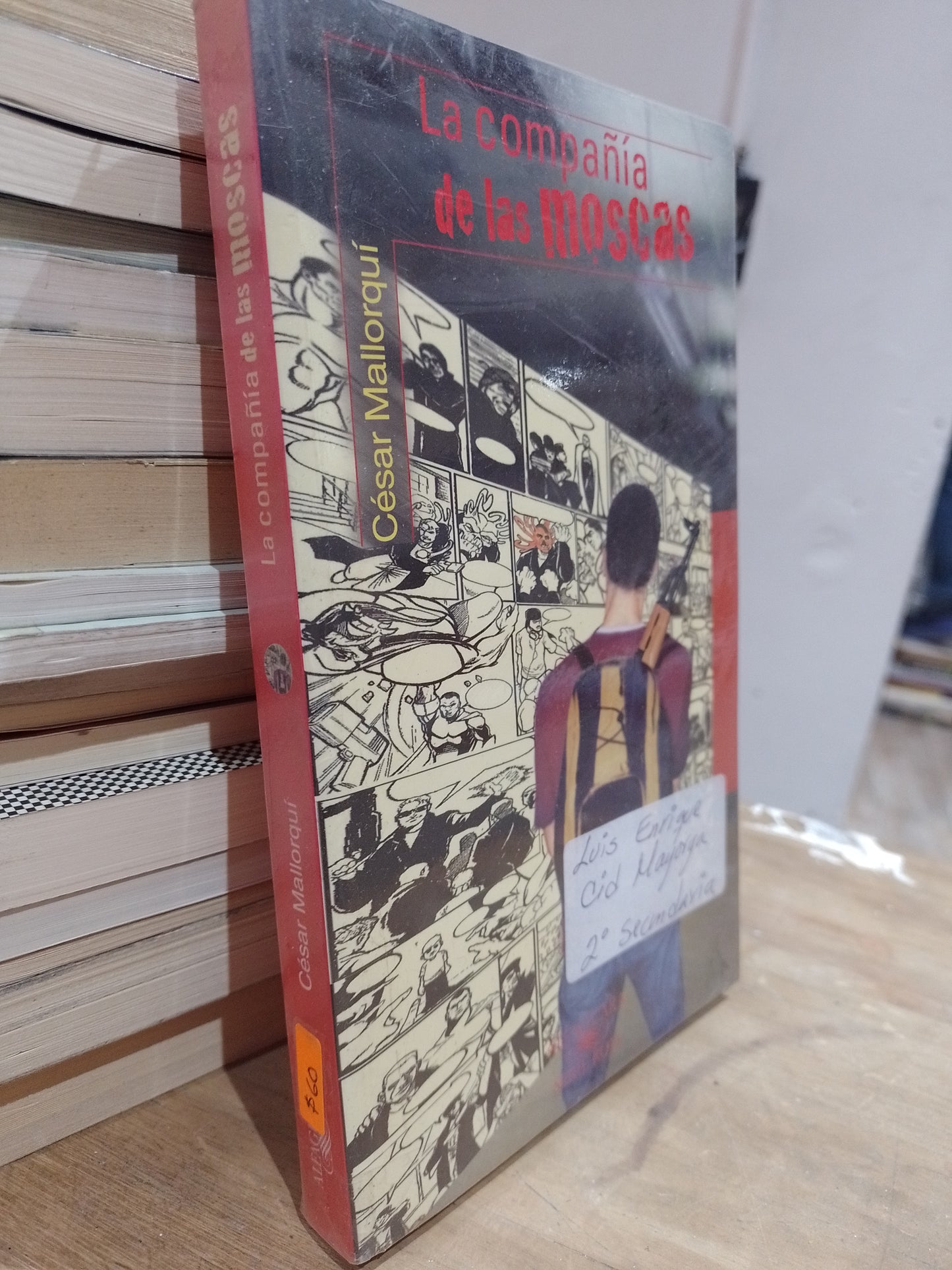 LA COMPAÑIA DE LAS MOSCAS POR CESAR MALLORQUI USADO NOVELA JUAREZ 515