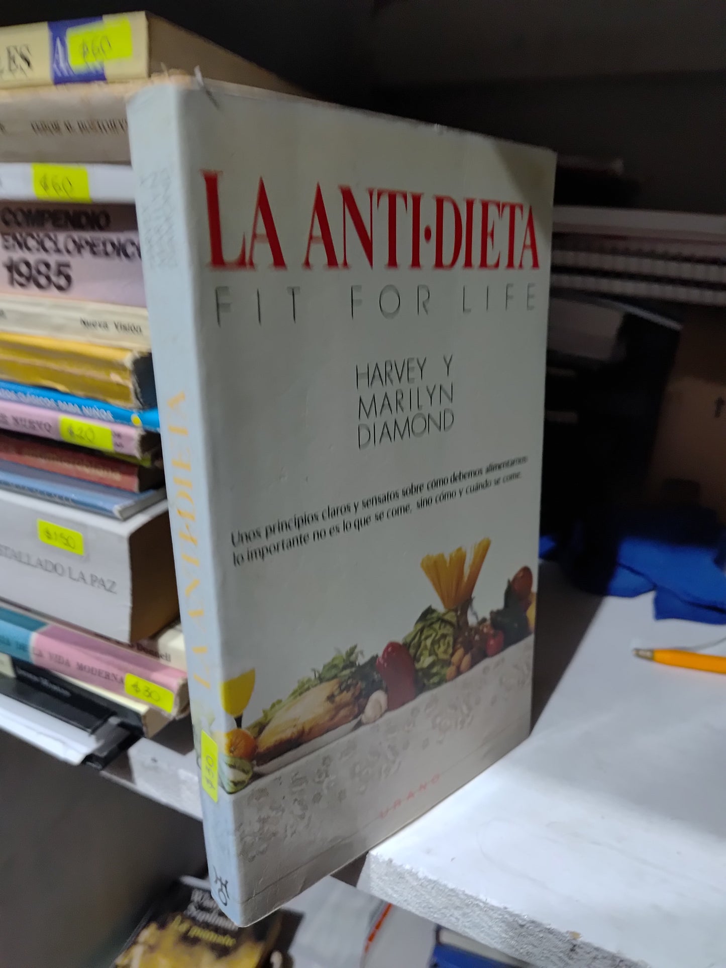 LA ANTIDIETA POR HARVEY Y MARILYN DIAMOND USADO SALUD JUAREZ