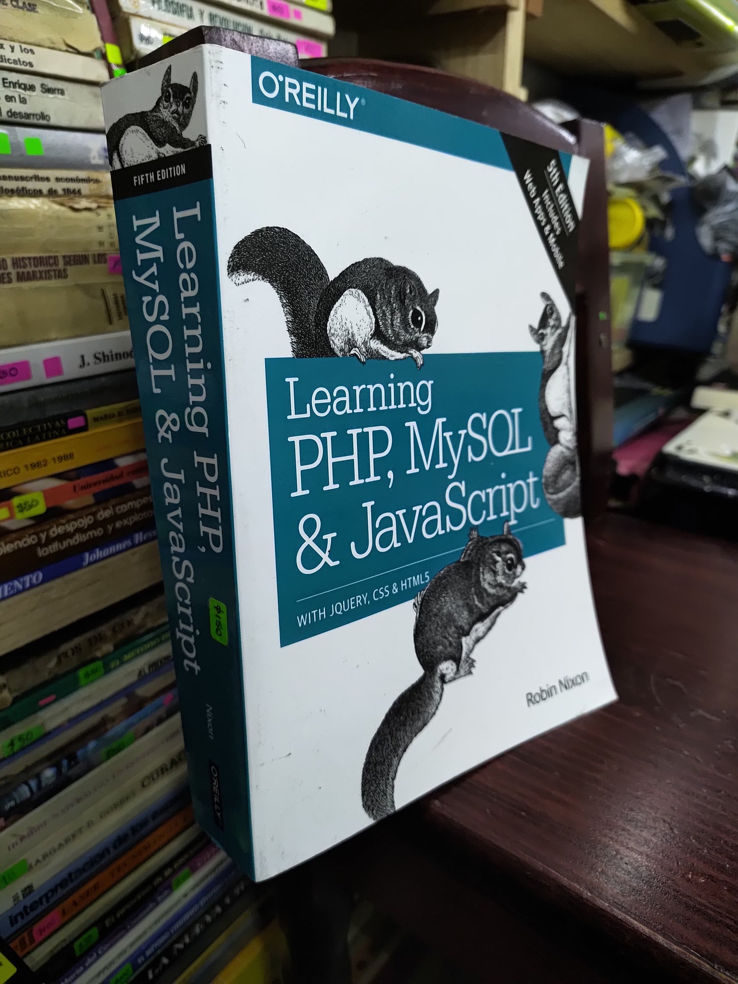 LEARNING PHP MYSOL & JAVA SCRIPT POR ROBIN NIXON USADO COMPUTACION LITERARIO 207
