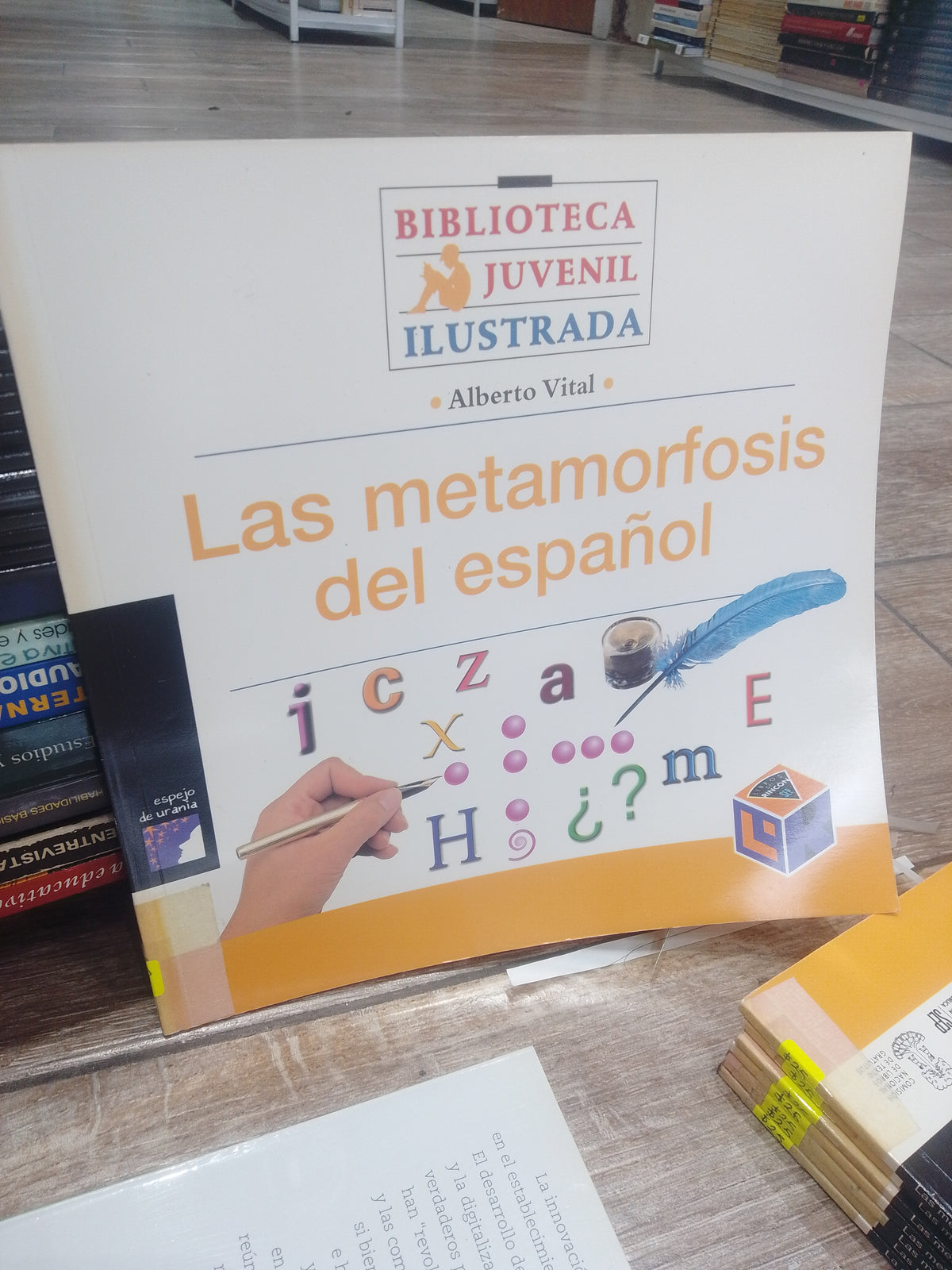 LA METAMORFOSIS DEL ESPAÑOL POR ALBERTO VITAL USADO EDUCACION JUAREZ 515