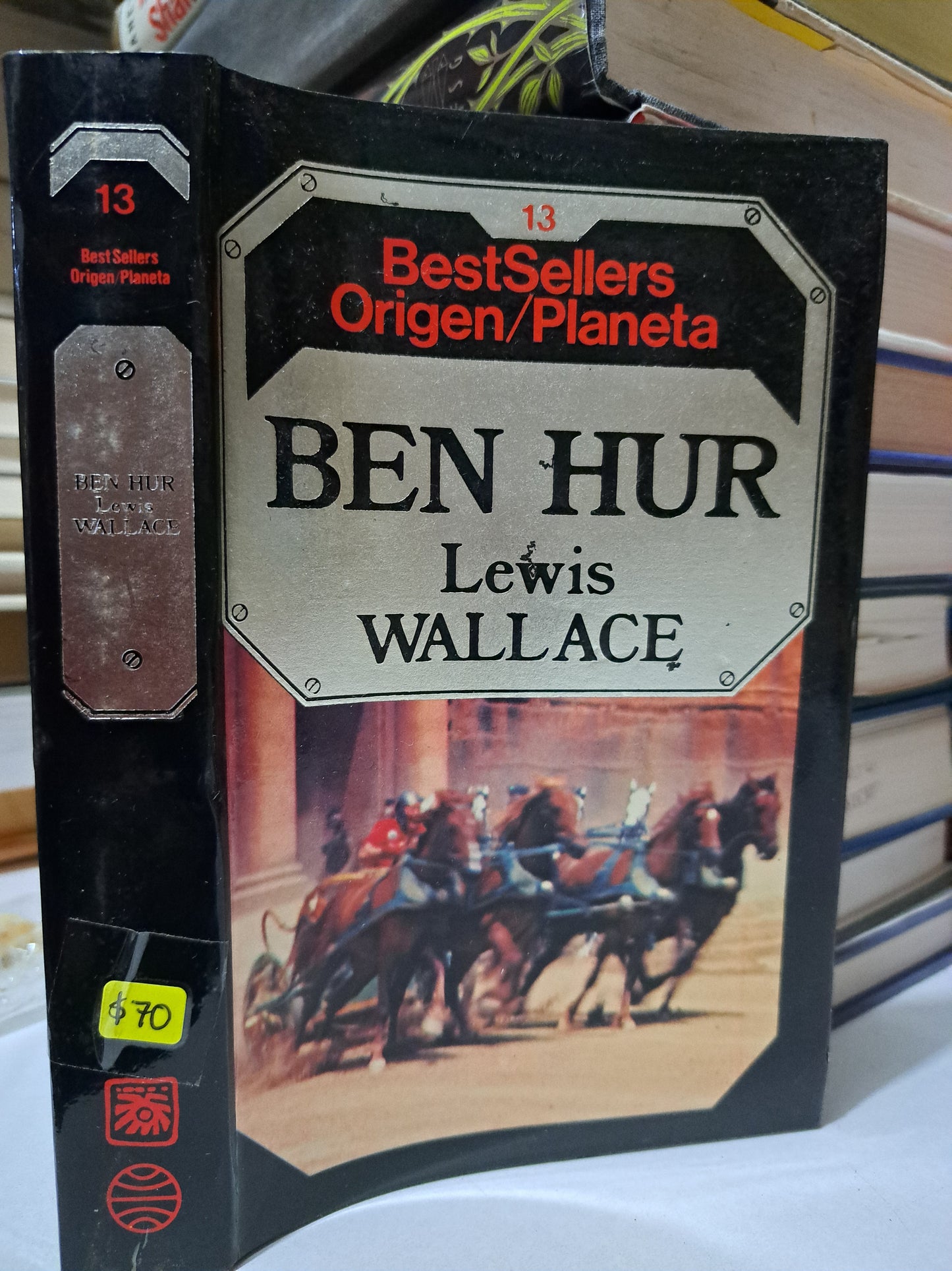 BEN HUR LEWIS WALLACE USADO NOVELA JUÁREZ