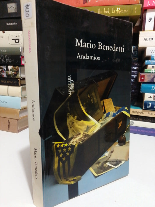 ANDAMIOS POR MARIO BENEDETTI USADO NOVELA JUÁREZ