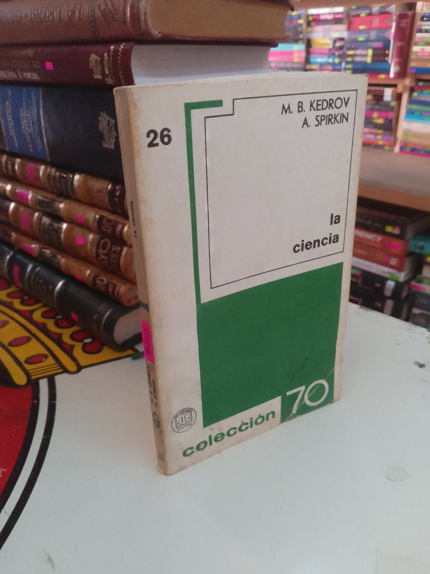 LA CIENCIA POR M. B. KEDROV Y A. SPIRKIN USADO SOCIOLOGÍA LITERARIO 207