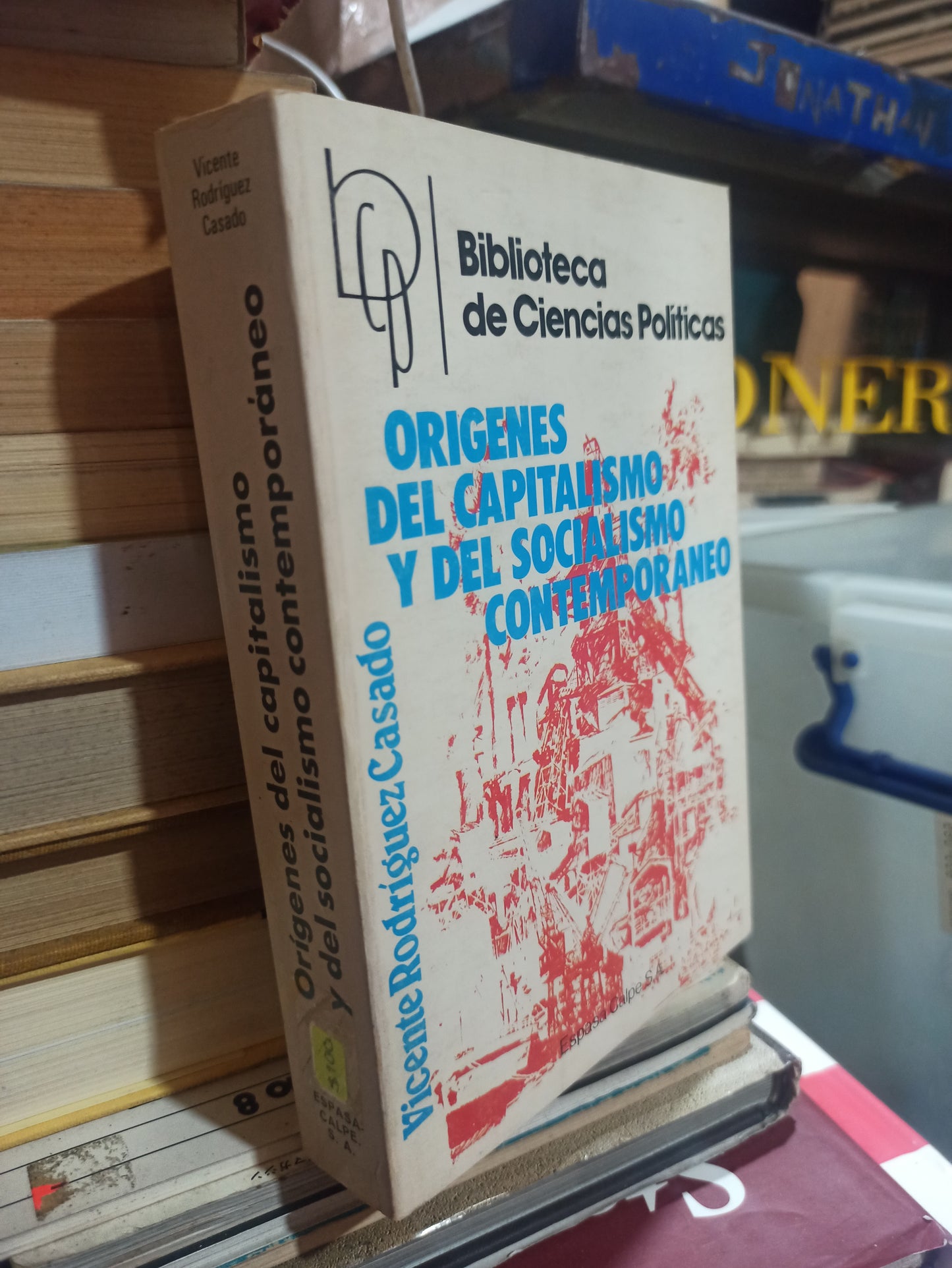 ORIGENES DEL CAPITALISMO Y DEL SOCIALISMO CONTEMPORANEO POR VICENTE RODRÍGUEZ CASADO USADO SOCIOLOGIA ALDAMA