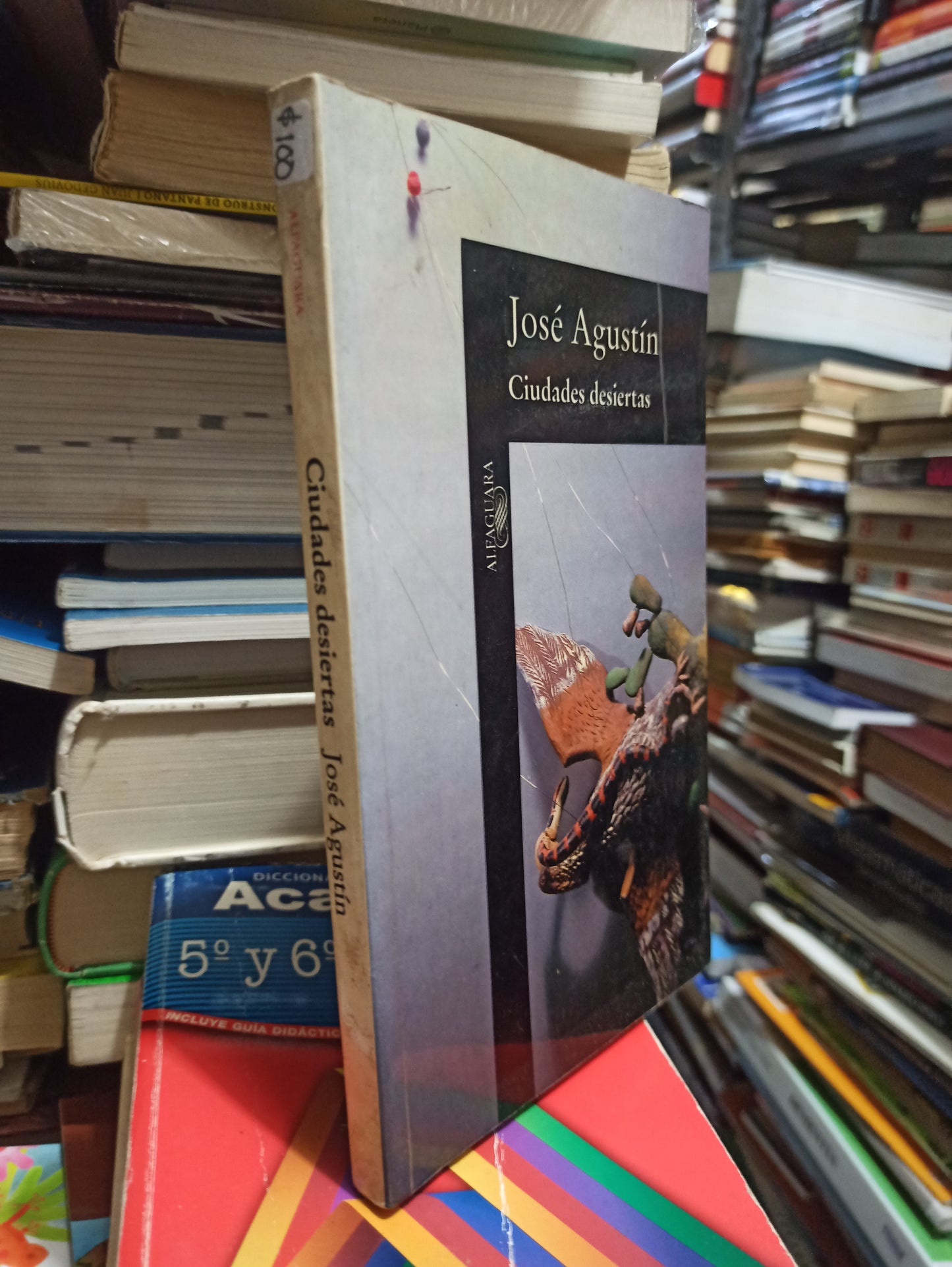 CIUDADES DESIERTAS POR JOSÉ AGUSTÍN USADO NOVELAS JUÁREZ