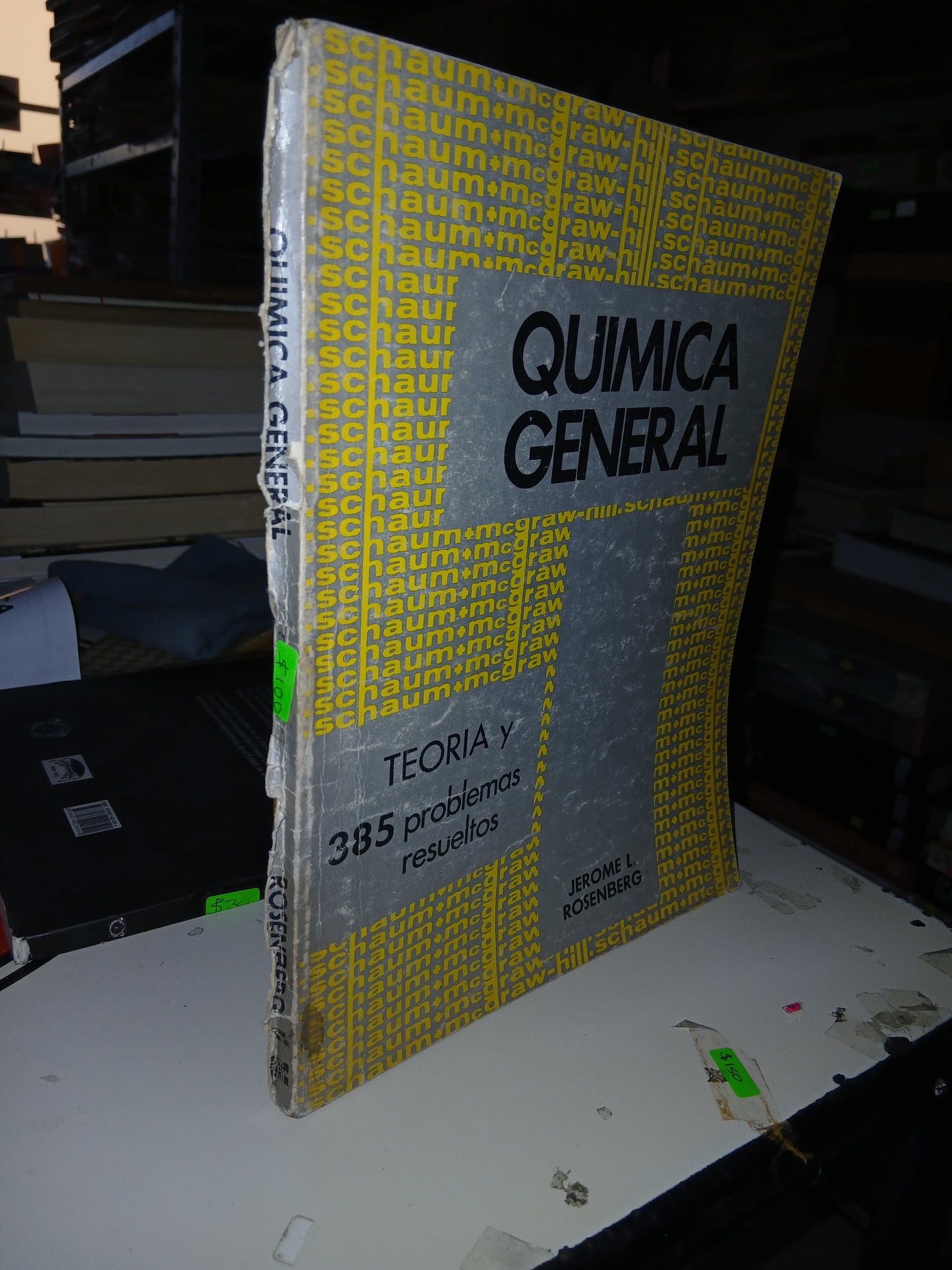 QUÍMICA GENERAL. TEORÍA Y 385 PROBLEMAS RESUELTOS POR JEROME L. ROSENBERG USADO QUÍMICA LITERARIO 207