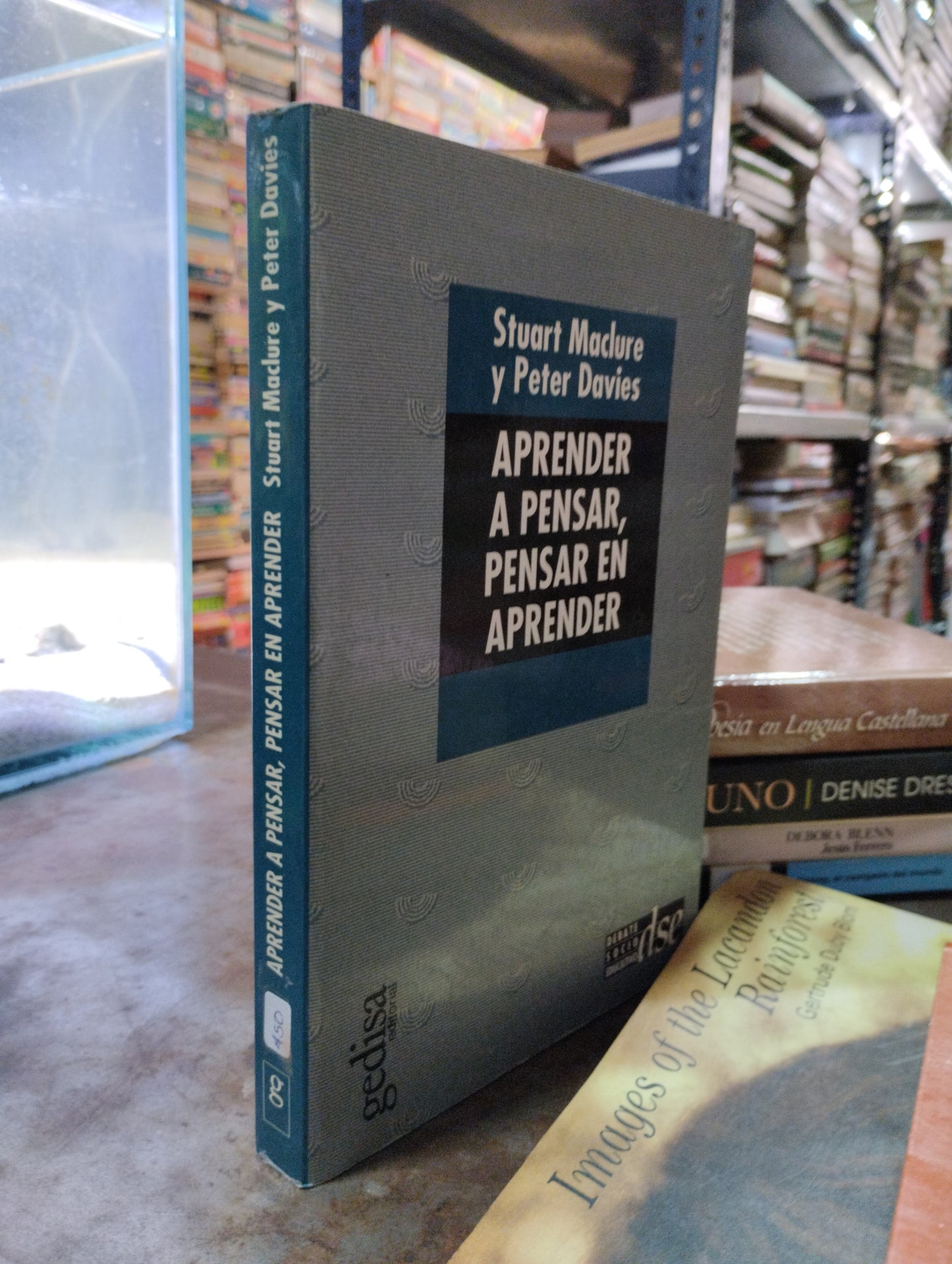 APRENDER A PENSAR PENSAR EN APRENDER POR STUART MACLURE Y PETER DAVIES USADO EDUCACIÓN ALDAMA
