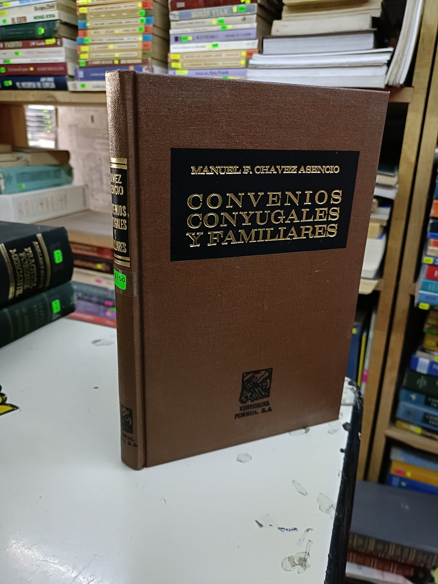 CONVENIOS CONYUGALES Y FAMILIARES POR MANUEL F. CHÁVEZ ASENCIO USADO DERECHO LITERARIO 207