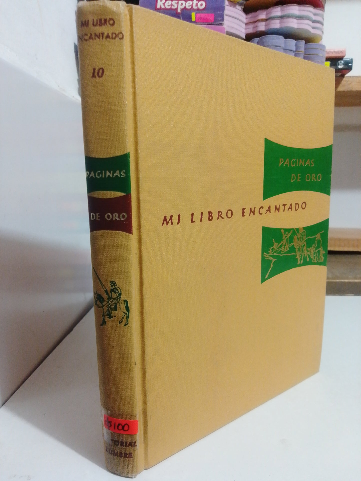 MI LIBRO ENCANTADO PAGINAS DE ORO USADO INFANTIL JUAREZ