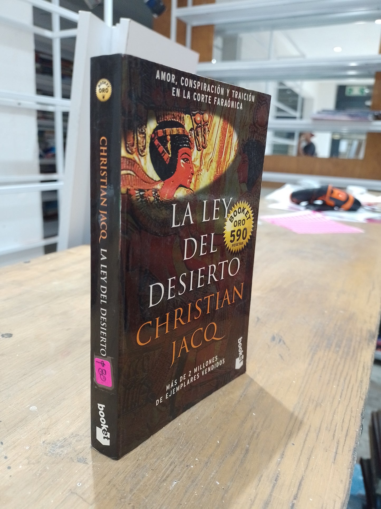 LA LEY DEL DESIERTO POR CHRISTIAN JACQ USADO NOVELA JUAREZ 515