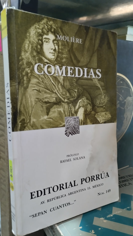 COMEDIAS POR MOLIERE LIBRO USADO NOVELAS ALDAMA