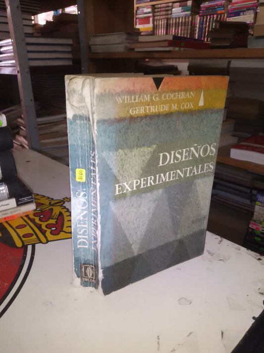 DISEÑOS EXPERIMENTALES POR WILLIAM G. COCHRAN Y GERTRUDE M. COX USADO ARQUITECTURA LITERARIO 207