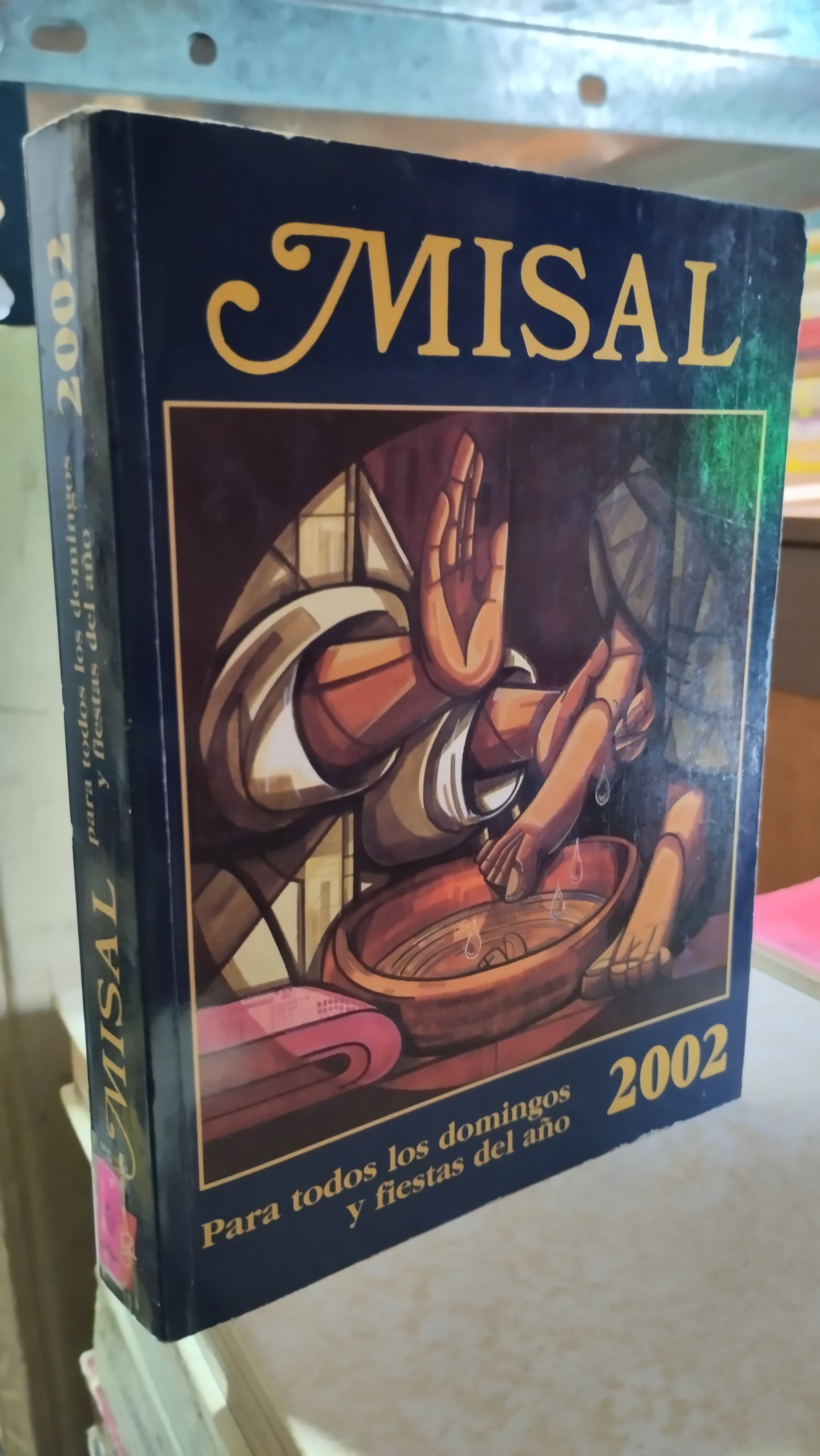 MISAL PARA TODOS LOS DOMINGOS Y FIESTAS DEL AÑO 2002 POR ELIAS BASILA MANZUR LIBRO USADO RELIGION ALDAMA