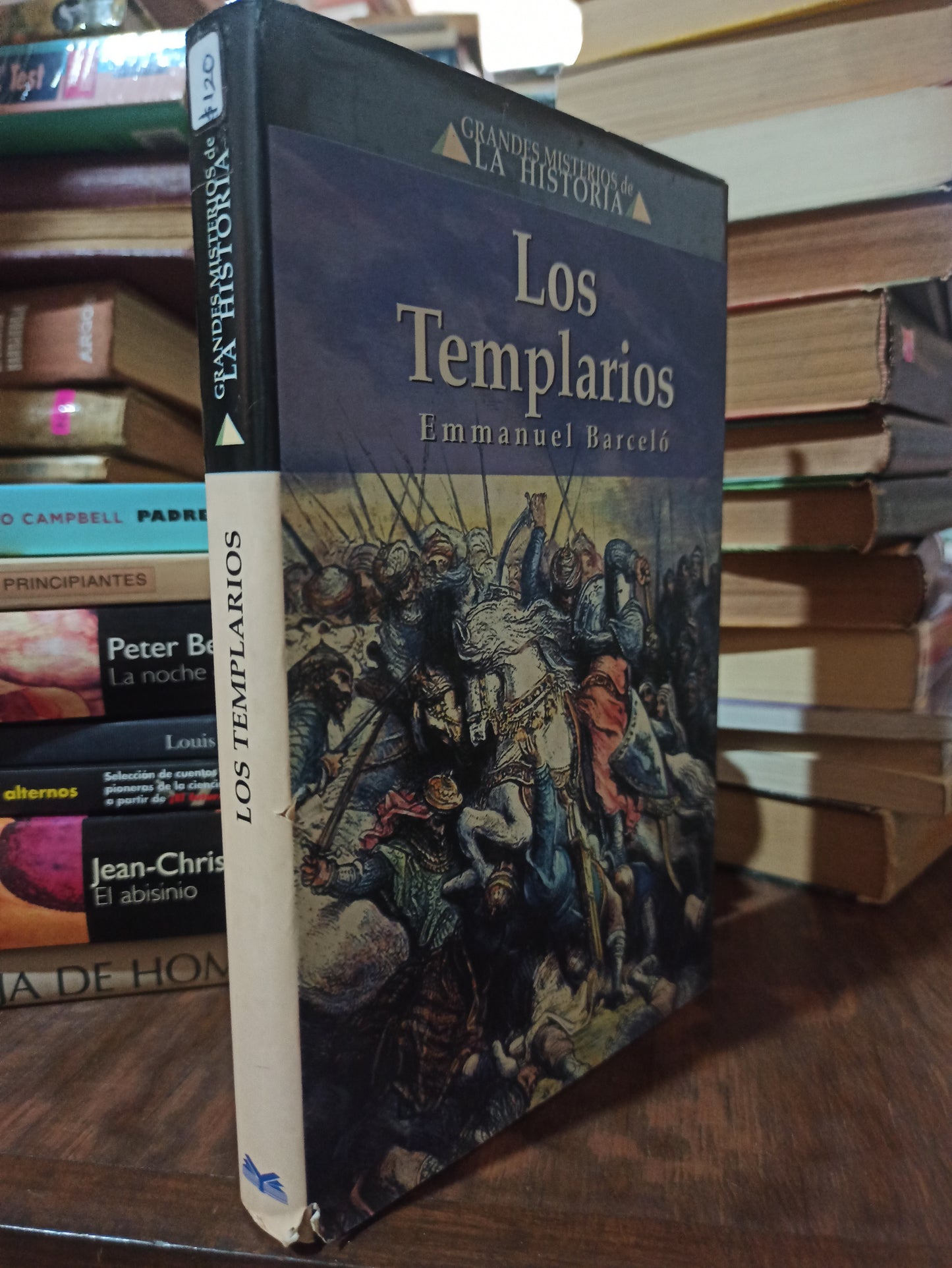 LOS TEMPLARIOS POR EMMANUEL BARCELO USADO NOVELAS ALDAMA