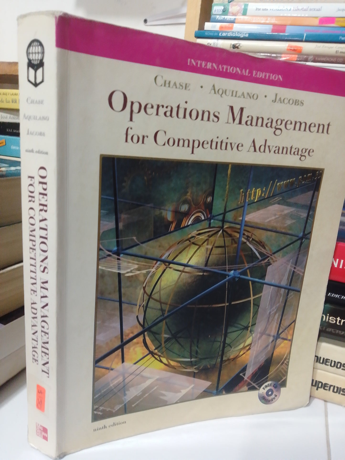 OPERATIONS MANAGEMENT FOR COMPETITIVE ADVANTAGE POR CHASE AQUILANO USADO ADMINISTRACION JUAREZ