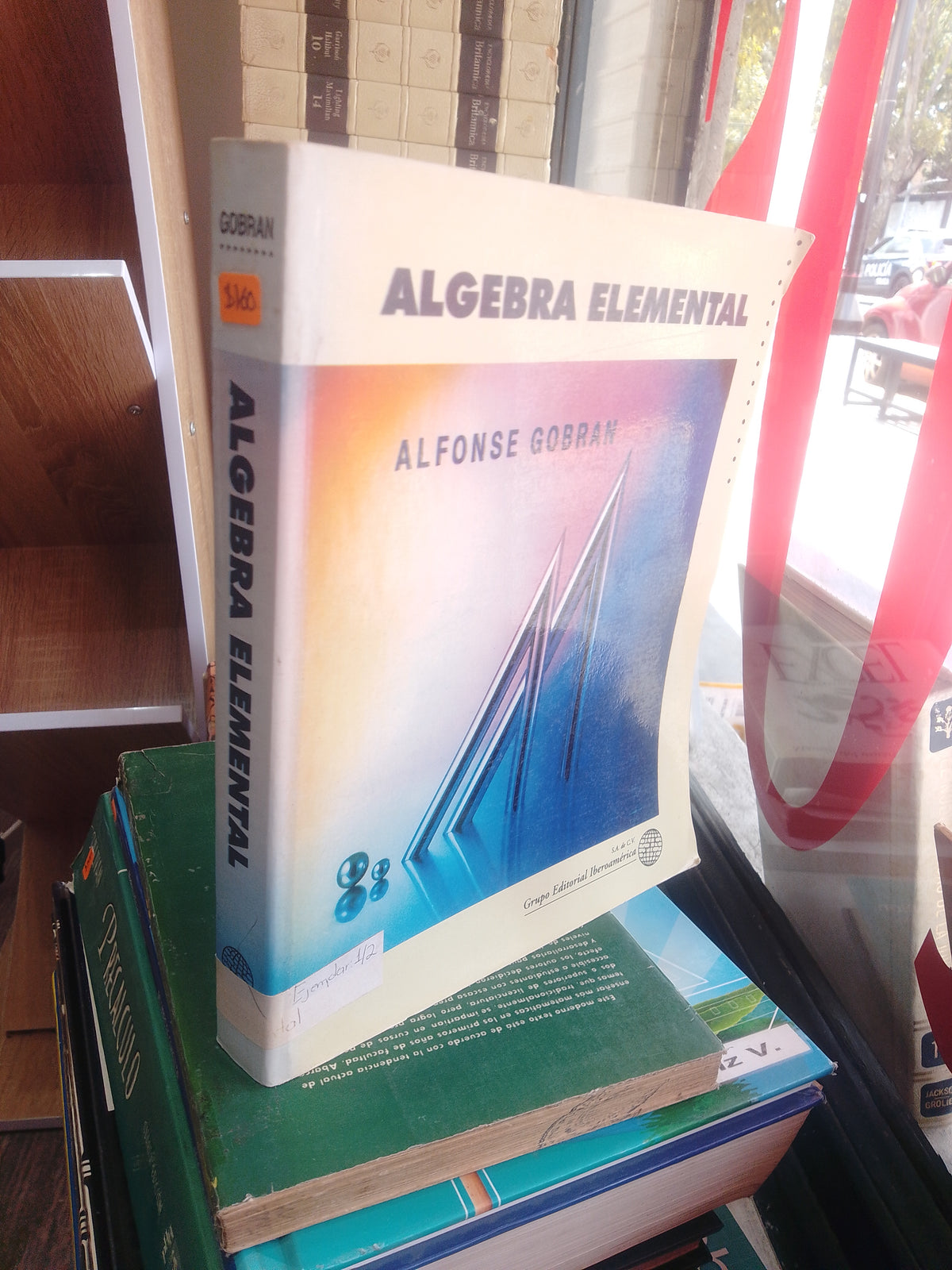 ALGEBRA ELEMENTAL POR ALFONSE GOBRAN USADO MATEMATICAS JUAREZ 515