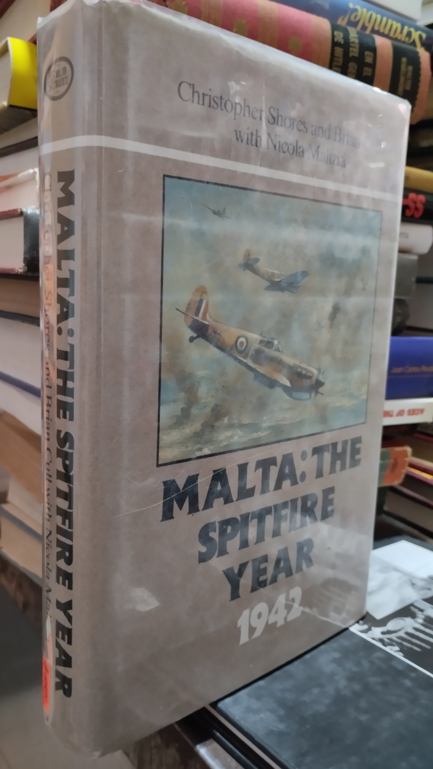 MALTA THE SPITFIRE YEAR 1942 POR CHRISTOPHER SHORES LIBRO USADO HISTORIA ALDAMA