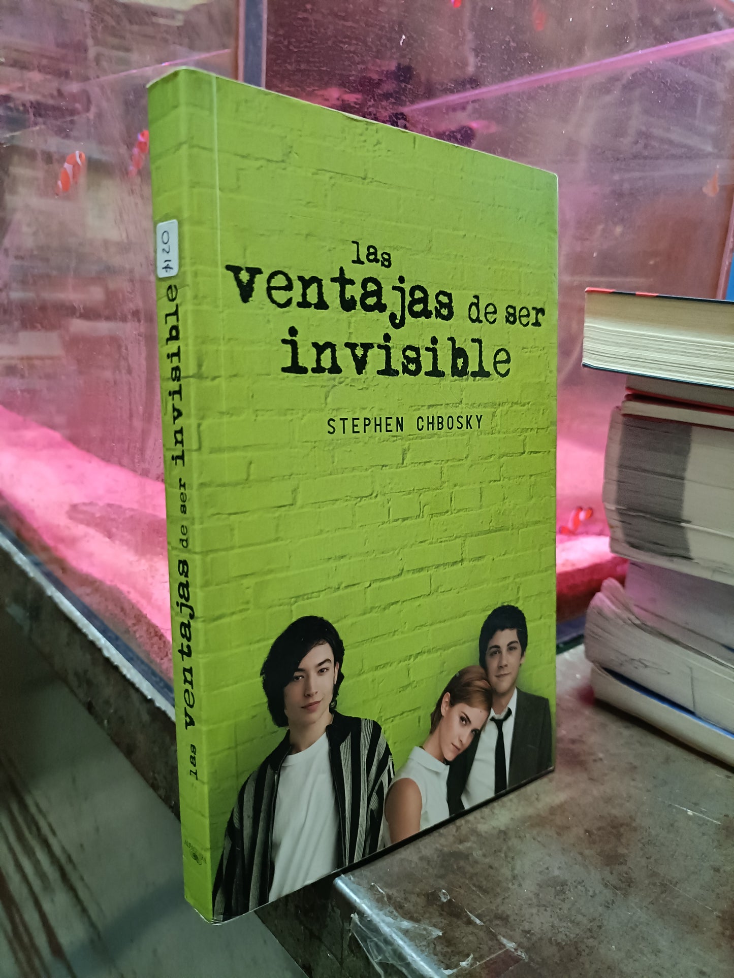 LAS VENTAJAS DE SER INVISIBLE POR STEPHEN CHBOSKY USADO NOVELA ALDAMA