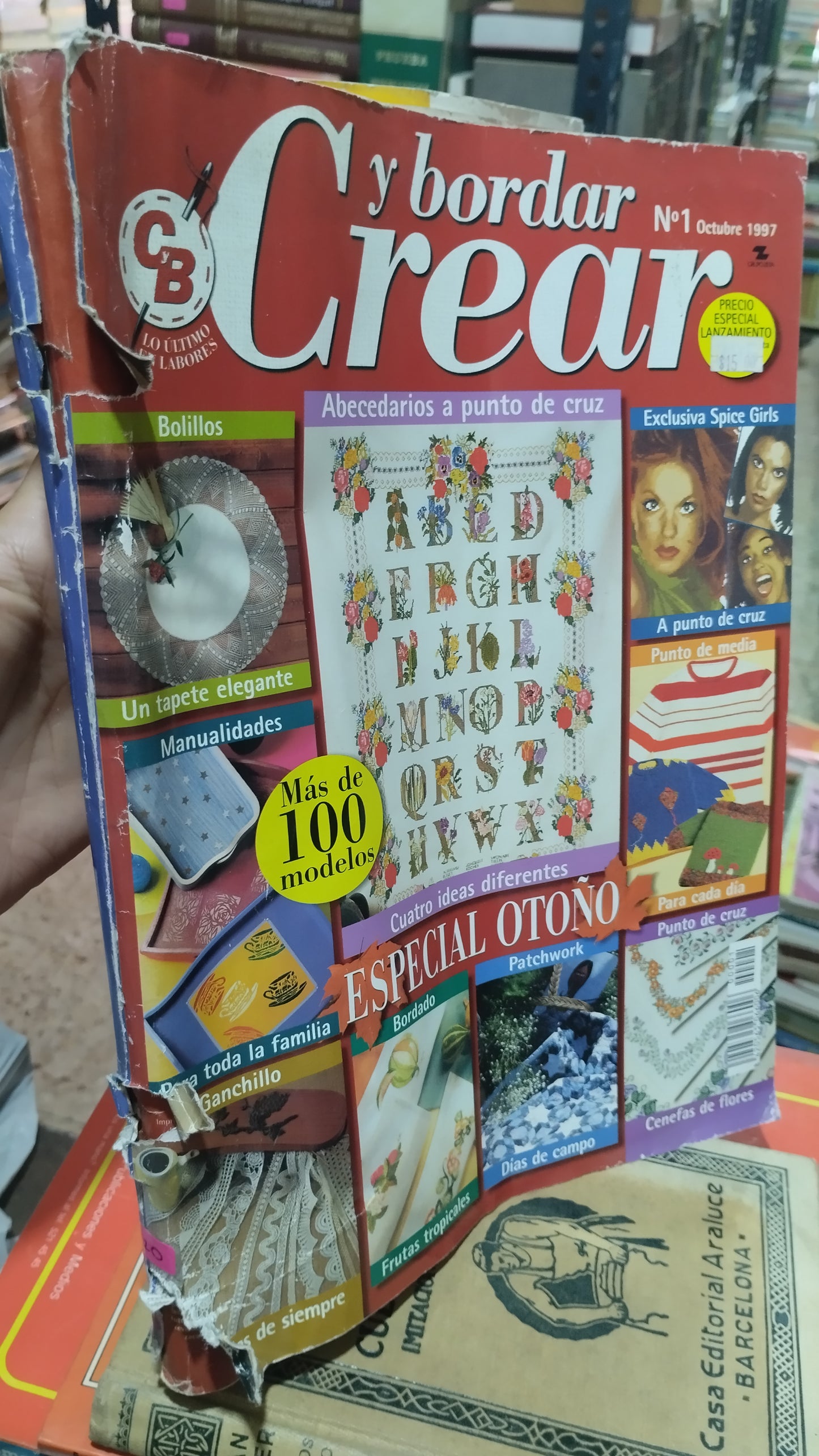 CREAR Y BORDAR LIBRO USADO OFICIOS ALDAMA