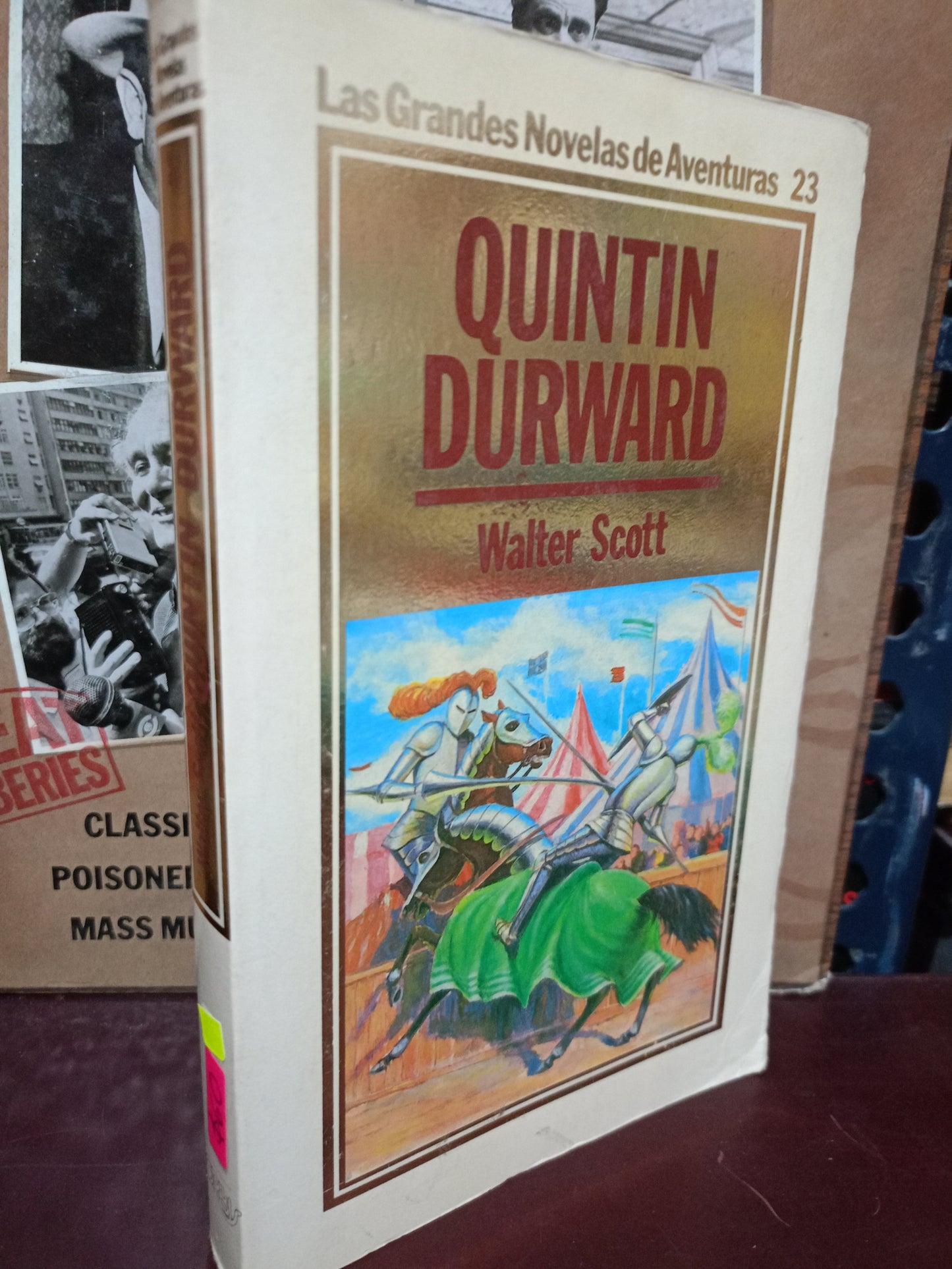 QUINTIN DURWARD WALTER SCOTT USADO NOVELA LITERARIO 305