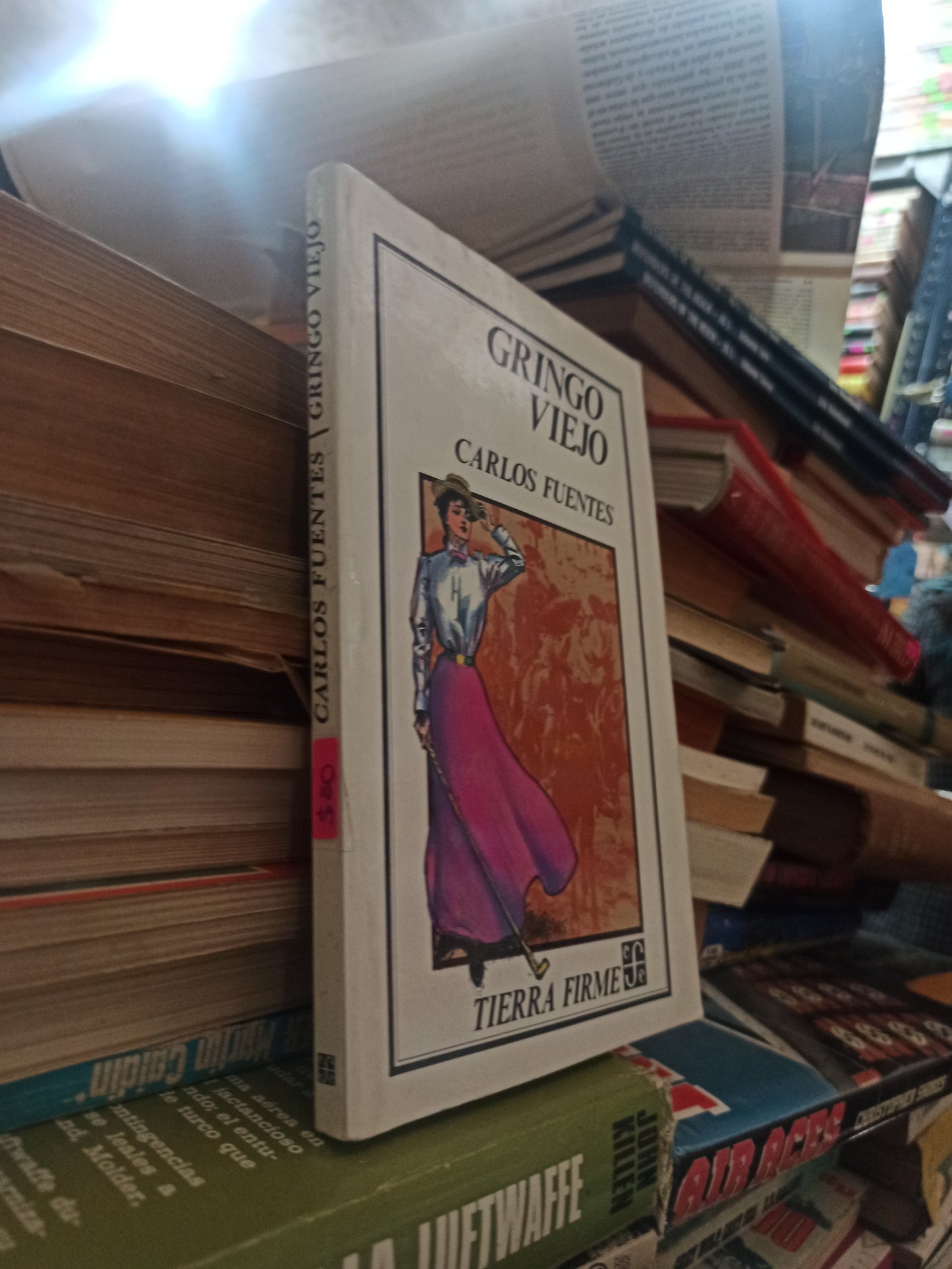 GRINGO VIEJO POR CARLOS FUENTES USADO NOVELAS ALDAMA