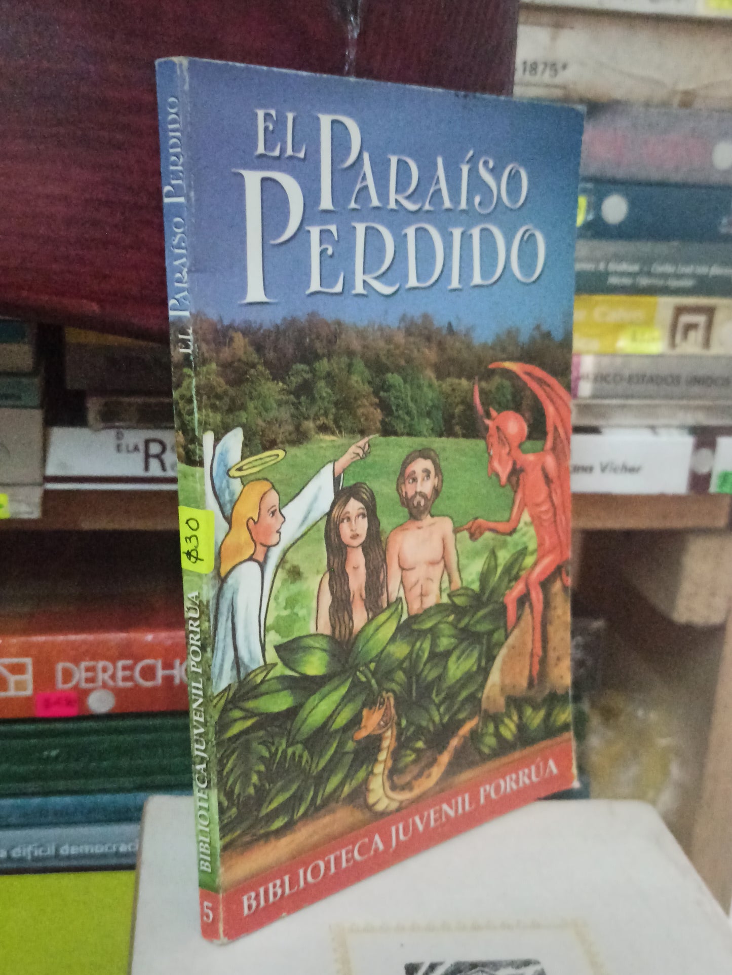 EL PARAISO PERDIDO POR JOHN MILTON USADO INFANTILES LITERARIO 207